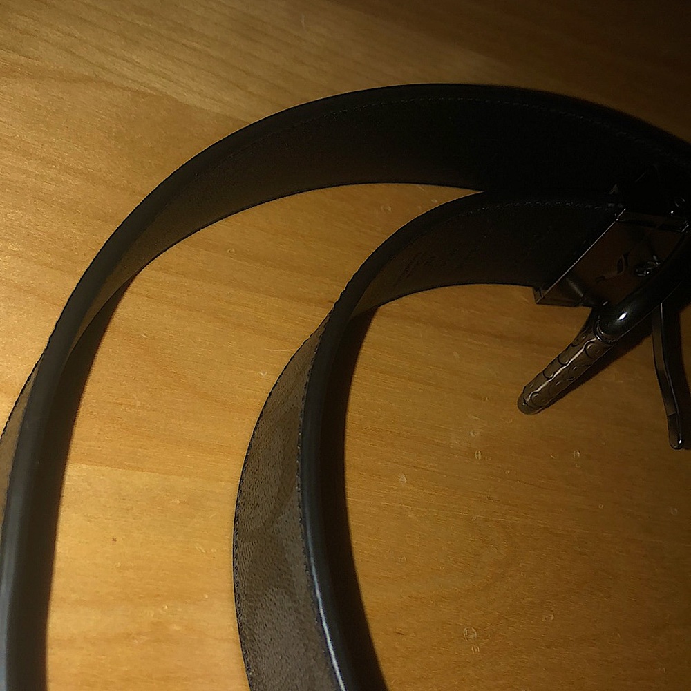 Authentic coach belt